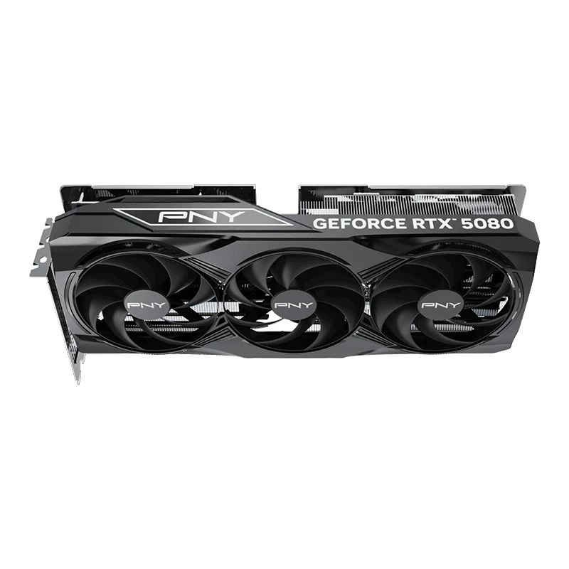 PNY GeForce RTX 5080 Triple Fan vaizdo plokštė, 16 GB GDDR7, PCI Express 5.0