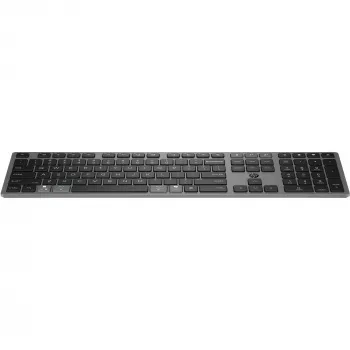 HP 720 belaidė daugiaįrenginė įkraunama klaviatūra, pilno dydžio, USB/Bluetooth