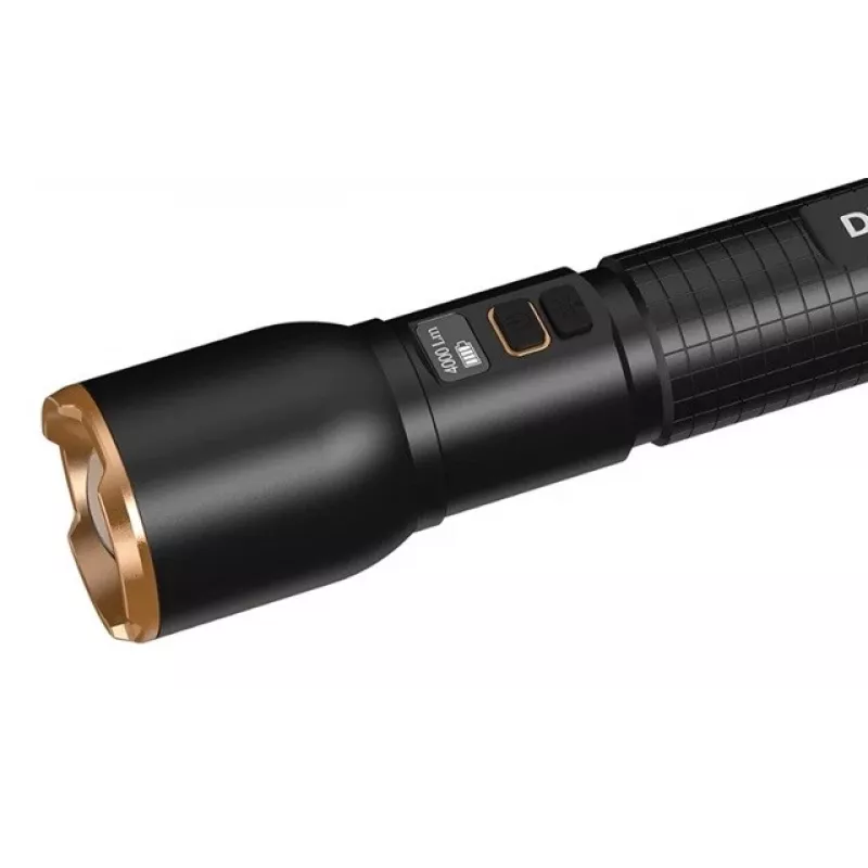Duracell DF4000R juodas – nešiojamas įkraunamas žibintuvėlis