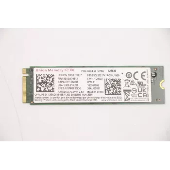 Vidinis NVMe SSD Lenovo SSDASM 512GB PCIe 4.0 x4 M.2 2280