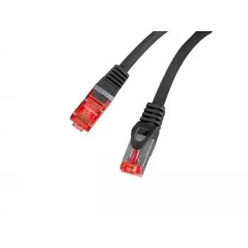 LANBERG PCF6-10CU-0050-BK Cat6 F/UTP (FTP) RJ-45–RJ-45 0,5 m juodas tinklo kabelis