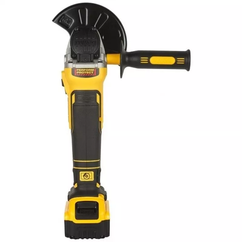DeWalt DCK2026P2T-QW Kombinuotas rinkinys DCD805 + DCG405, 18 V XR 2×5,0 Ah juoda, geltona