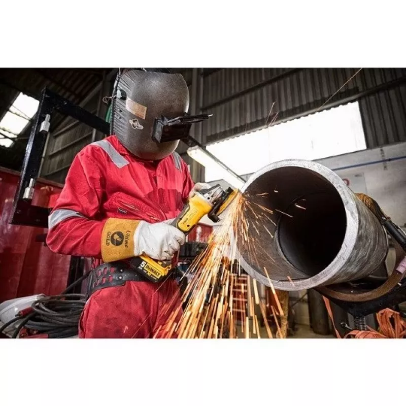DeWalt DCK2026P2T-QW Kombinuotas rinkinys DCD805 + DCG405, 18 V XR 2×5,0 Ah juoda, geltona