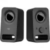 Logitech Z150 multimedijos garsiakalbiai – vidurnakčio juoda