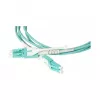 Šviesolaidinis pataikinis laidas LWL Duplex OM3 (50/125) LC/LC, UNIBOOT, LSZH, reversibilus poliškumas, atsegimo liežuvėlis, 2 m, Good Connections® (LW-U802LC3)