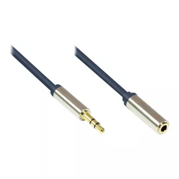 Garso kabelis Alcasa GC-M0055 5m 3.5mm mėlynas