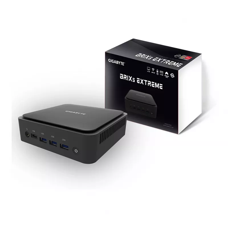 Barebone PC GIGABYTE BRIX GB-BER7-8840 su AMD Ryzen 7, 8 GB RAM