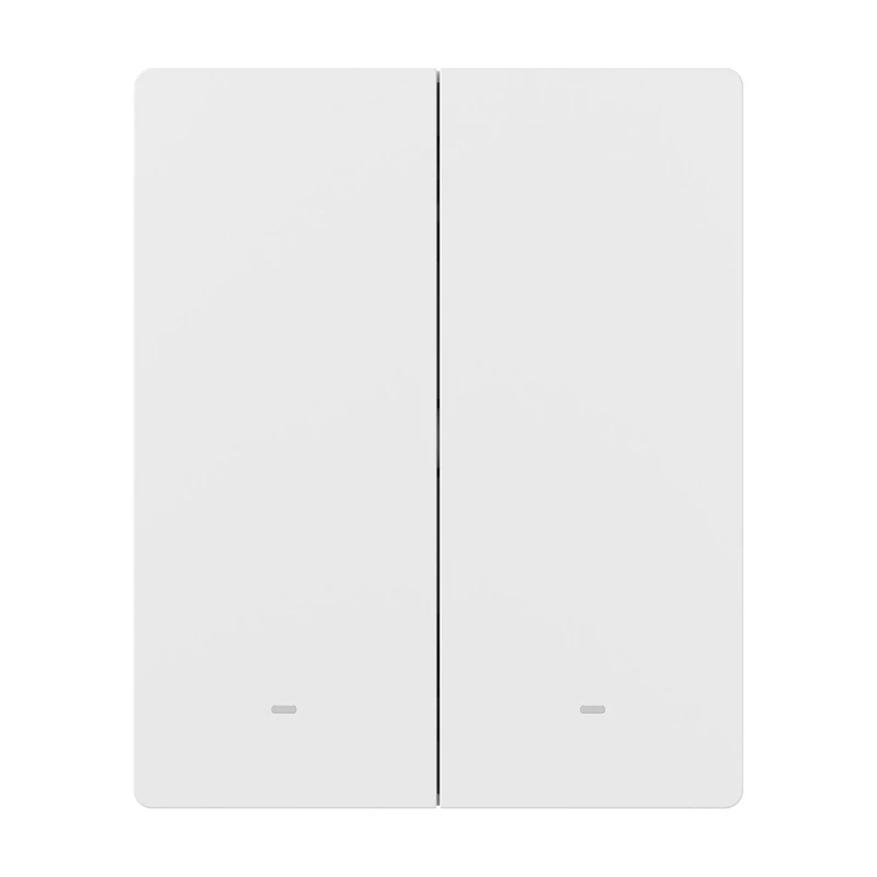 Sonoff ZBM5-2C-80W (2 kanalų) išmanus liečiamas sieninis jungiklis su Zigbee