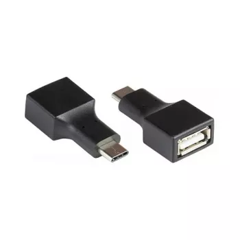 USB C į USB A lyties keitiklis Alcasa USB-AD201 juodas