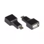USB C į USB A lyties keitiklis Alcasa USB-AD201 juodas