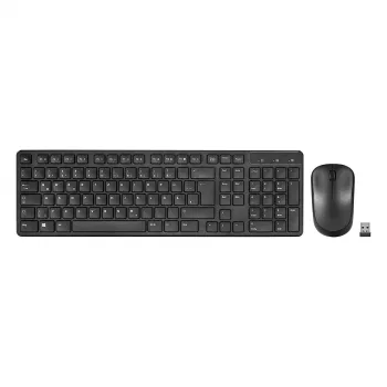 Belaidis klaviatūros ir pelės rinkinys Speedlink SIGNIUM SL-640303-BK Juoda – DE išdėstymas