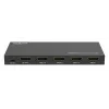 HDMI jungiklis MicroConnect MC-HDMISWITCH0401-4K 4K 60Hz metalinis juodas