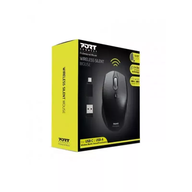 Belaidė pelė Port Designs 900713 RF USB Type-C