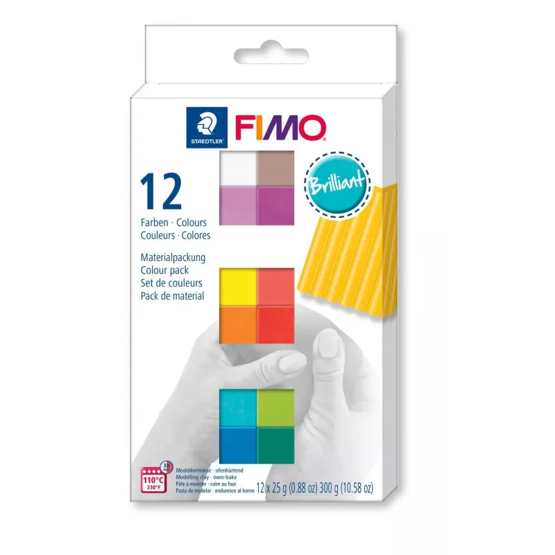 Modeliavimo molis Staedtler FIMO 8023 C Įvairios spalvos