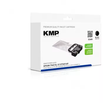 KMP kasetė Epson T9651 juoda 10000 lapų E260X perdirbta
