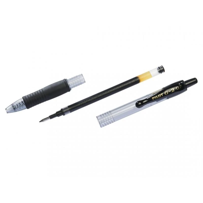 Pilot G2 07 juodas rašiklis (BL-G2-7-B) (BLG27B)