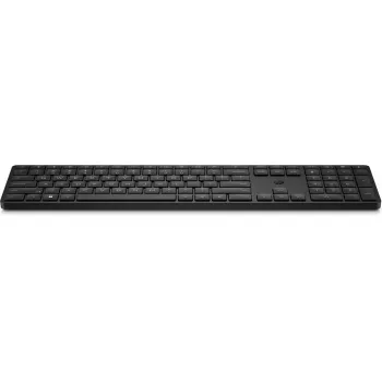 Belaidė pilno dydžio programuojama klaviatūra HP 450 – RF belaidė + USB, juoda