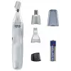 Wahl Ear, Nose & Brow 3 viename precizinis trimeris, sidabrinis