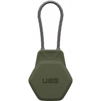 UAG Urban Armor Gear Civilian raktų pakabuko dėklas Apple AirTag – alyvinė žalia