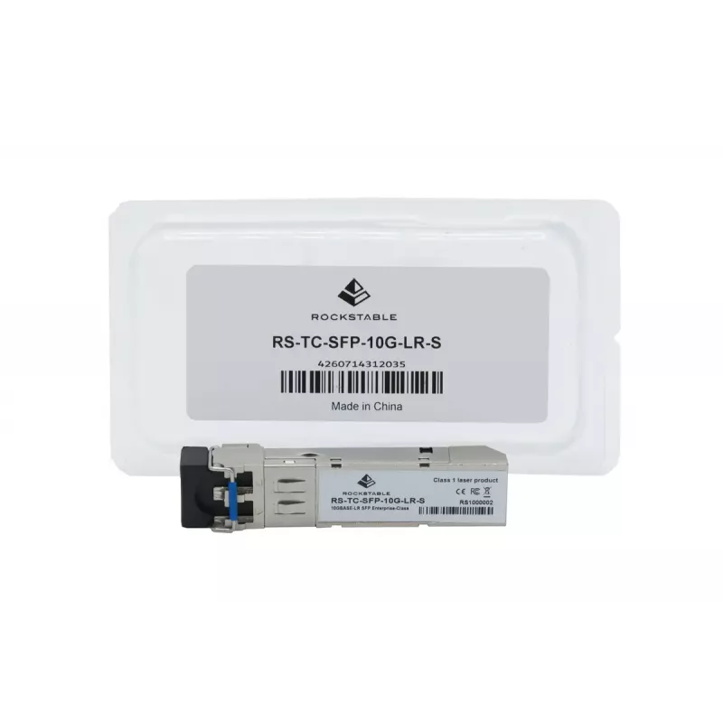SFP+ siųstuvas Rockstable 10GBASE-LR — 10 Gbit/s, 1310 nm, LC, 10 km