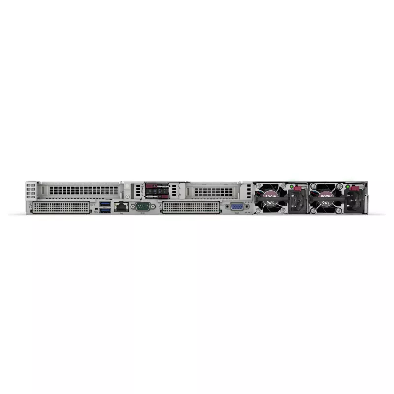 HPE ProLiant DL360 Gen11 Network Choice Server – 1U stovo serveris – Xeon Silver 4510 4,1 GHz – 64 GB RAM – 2x 960 GB SSD – karštai keičiami diskai – 2 krypčių