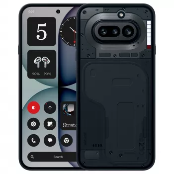 Išmanusis telefonas Nothing 4a — 6,78 colio (17,2 cm) ekranas, Snapdragon 7s Gen 4, 12 GB RAM, 256 GB, 5G, 5080 mAh, Dual SIM, Juodas
