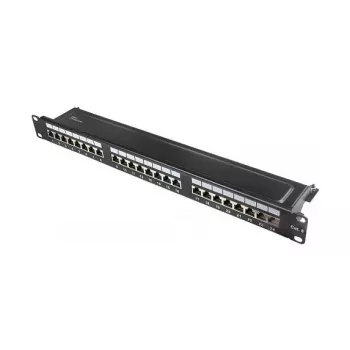 Alcasa GC-N0139 – Gigabit Ethernet RJ45 Cat6 jungiamasis laidas – 22/26 – juodas – plieninis (GC-N0139)