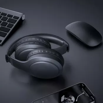 Belaidės ausinės HAVIT HVBT-H630BT, 20–20000 Hz, uždengiančios ausis, USB-C, juodos