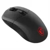 MSI VERSA 300 WIRELESS 8K žaidimų pelė, ambidekstrinė, optinė, 2600 DPI, 6 mygtukai, juoda