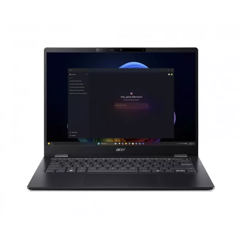 Nešiojamas kompiuteris Acer TravelMate P6 14 AI TMP614-54T, Intel Ultra 5, 16GB RAM, 512GB SSD, Windows 11 Pro, 226V baterija