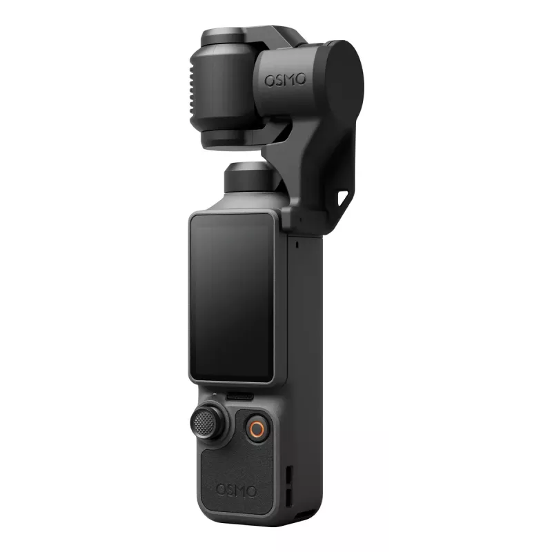 Gimbalinė kamera DJI Osmo Pocket 4 – 4K itin didelės raiškos vaizdo įrašai, 37 MP nuotraukos, Wi‑Fi, juoda