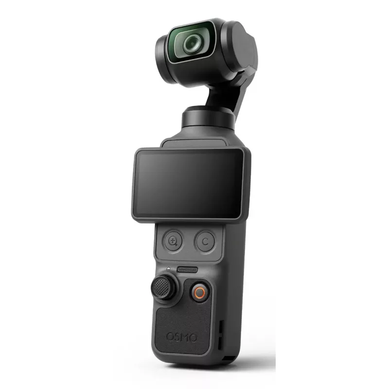Gimbalinė kamera DJI Osmo Pocket 4 – 4K itin didelės raiškos vaizdo įrašai, 37 MP nuotraukos, Wi‑Fi, juoda