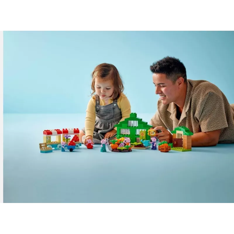 DUPLO Peppa Pig 10461 Senelio Kiaulės sodas ir šiltnamis statybiniai blokeliai