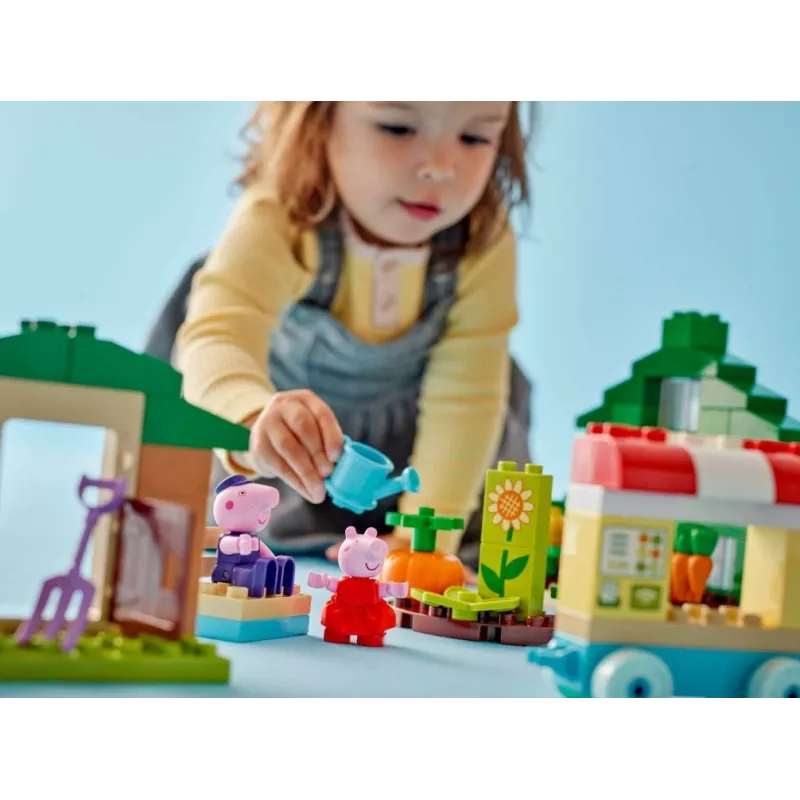DUPLO Peppa Pig 10461 Senelio Kiaulės sodas ir šiltnamis statybiniai blokeliai