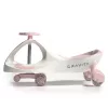 Gravity ride Gravity Cream Pink – vaikiškas plastikinis triratukas