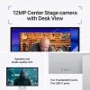 Monitorius Apple Studio Display XDR 27 colių 5K Ultra HD LED, standartinis stiklas, reguliuojamo aukščio ir pasvirimo stovas, sidabrinis