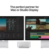Monitorius Apple Studio Display XDR 27 colių 5K Ultra HD LED, standartinis stiklas, reguliuojamo aukščio ir pasvirimo stovas, sidabrinis