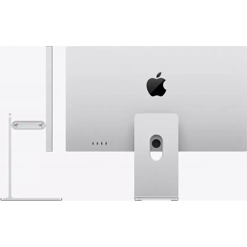 Monitorius Apple Studio Display XDR 27 colių 5K Ultra HD LED, standartinis stiklas, reguliuojamo aukščio ir pasvirimo stovas, sidabrinis