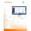 Monitorius Apple Studio Display su nano-tekstūros stiklu ir reguliuojamo pasvirimo stovu (MFF14RC/A)