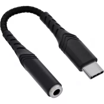 Garso keitiklis InLine 33054E USB-C į 3,5 mm su integruotu DAC, 15 cm laidas