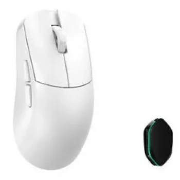 Wl Mouse YINGMG-WHITE-O belaidė pelė balta