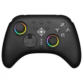 Žaidimų pultas Deltaco GAM-198 Juodas – Bluetooth ir USB (Type-C) skirtas Nintendo Switch, Switch 2, Switch OLED, Android, PC