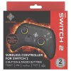 Žaidimų pultas Deltaco GAM-198 Juodas – Bluetooth ir USB (Type-C) skirtas Nintendo Switch, Switch 2, Switch OLED, Android, PC