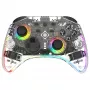 Žaidimų pultas Deltaco Gaming GAM-198-T permatomas Bluetooth/USB USB-C, skirtas Nintendo Switch, Switch 2, Switch OLED, Android, PC