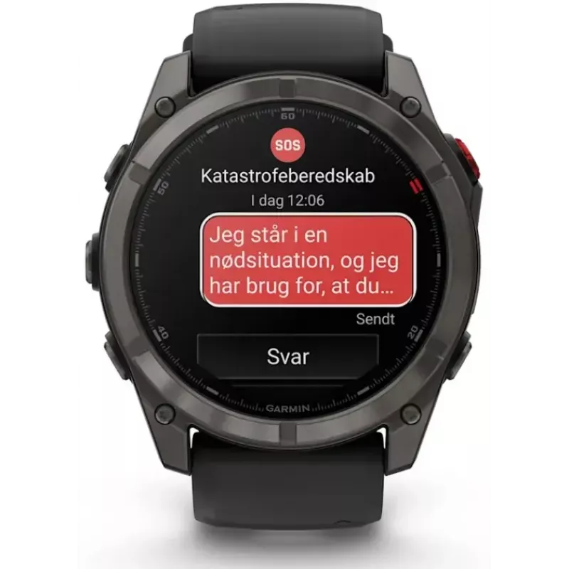 Išmanusis laikrodis Garmin fēnix 8 Pro AMOLED 1,4 colio 454x454 GPS Wi-Fi