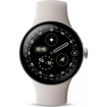 Google Pixel Watch 4 - 41 mm - Aliuminis Sidabrinis poliruotas (GA10829-EU)
