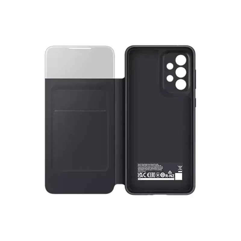 Dėklas piniginė Samsung EF-EA336PBEGEW, skirtas Galaxy A33 5G, suderinamas su 6,4 colio ekranais, juodas, 1 kortelės kišenė
