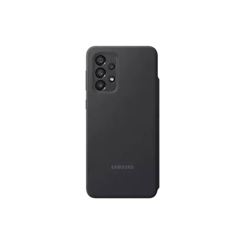 Dėklas piniginė Samsung EF-EA336PBEGEW, skirtas Galaxy A33 5G, suderinamas su 6,4 colio ekranais, juodas, 1 kortelės kišenė