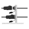 Good Connections IC01-20P303 - S1 - Maitinimo (3 kontaktų) - Juodas - Tiesus - Metalinis - Plastikinis - Auksuotas - Vario lydinys