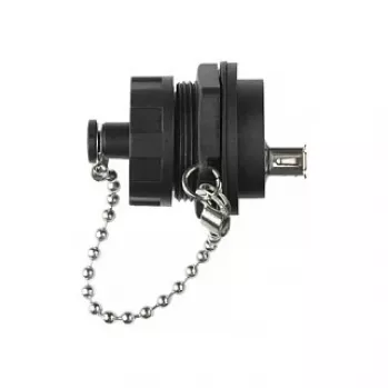 Good Connections IC04-U205 USB A lizdas, juodas, tiesus, IP65/IP67